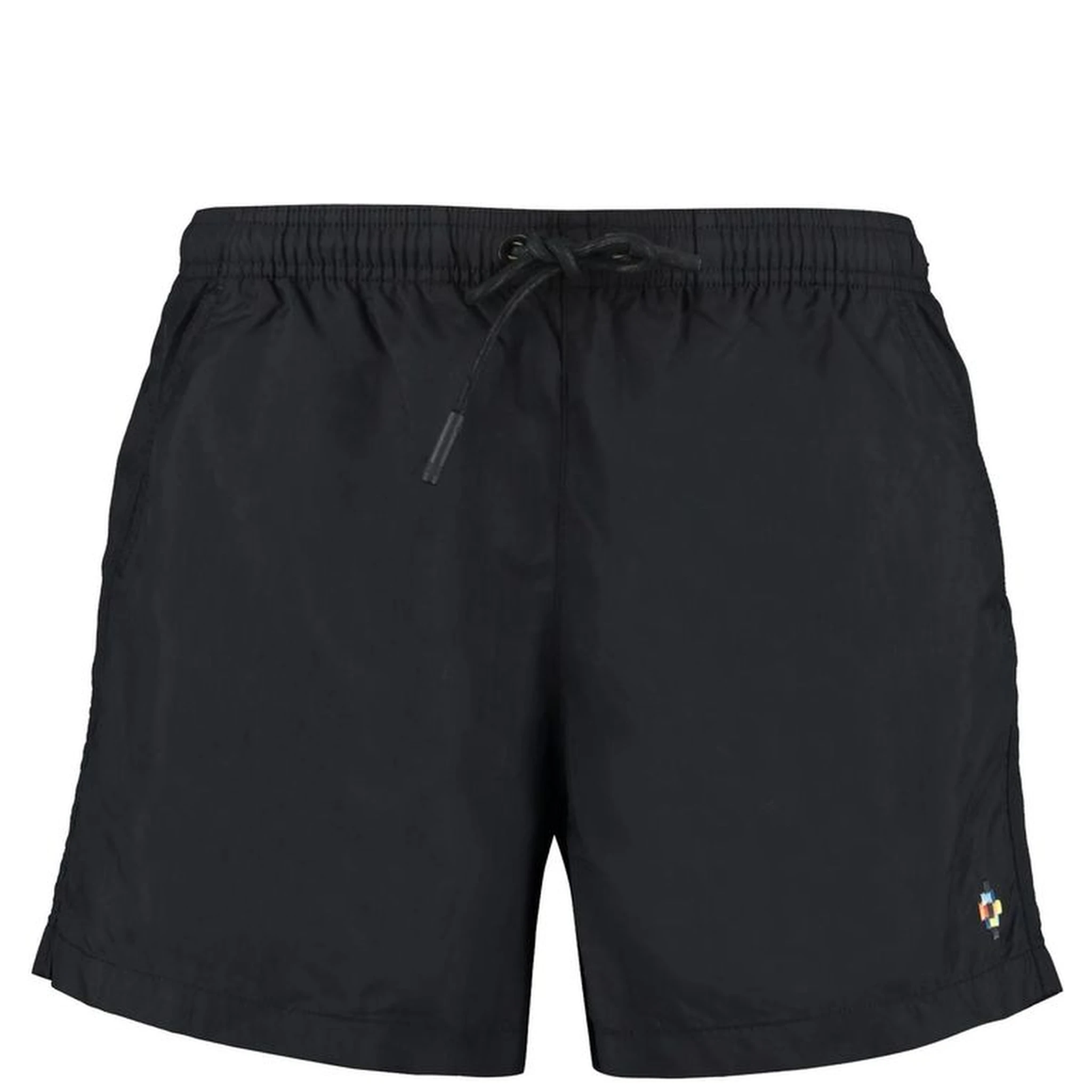 Black Polyamide Short And Mini Shorts