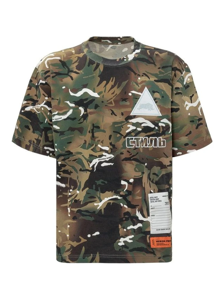 Bicolor Cotton T-Shirt