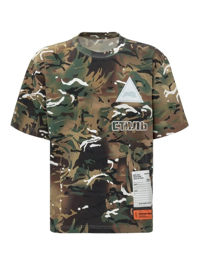 Bicolor Cotton T-Shirt