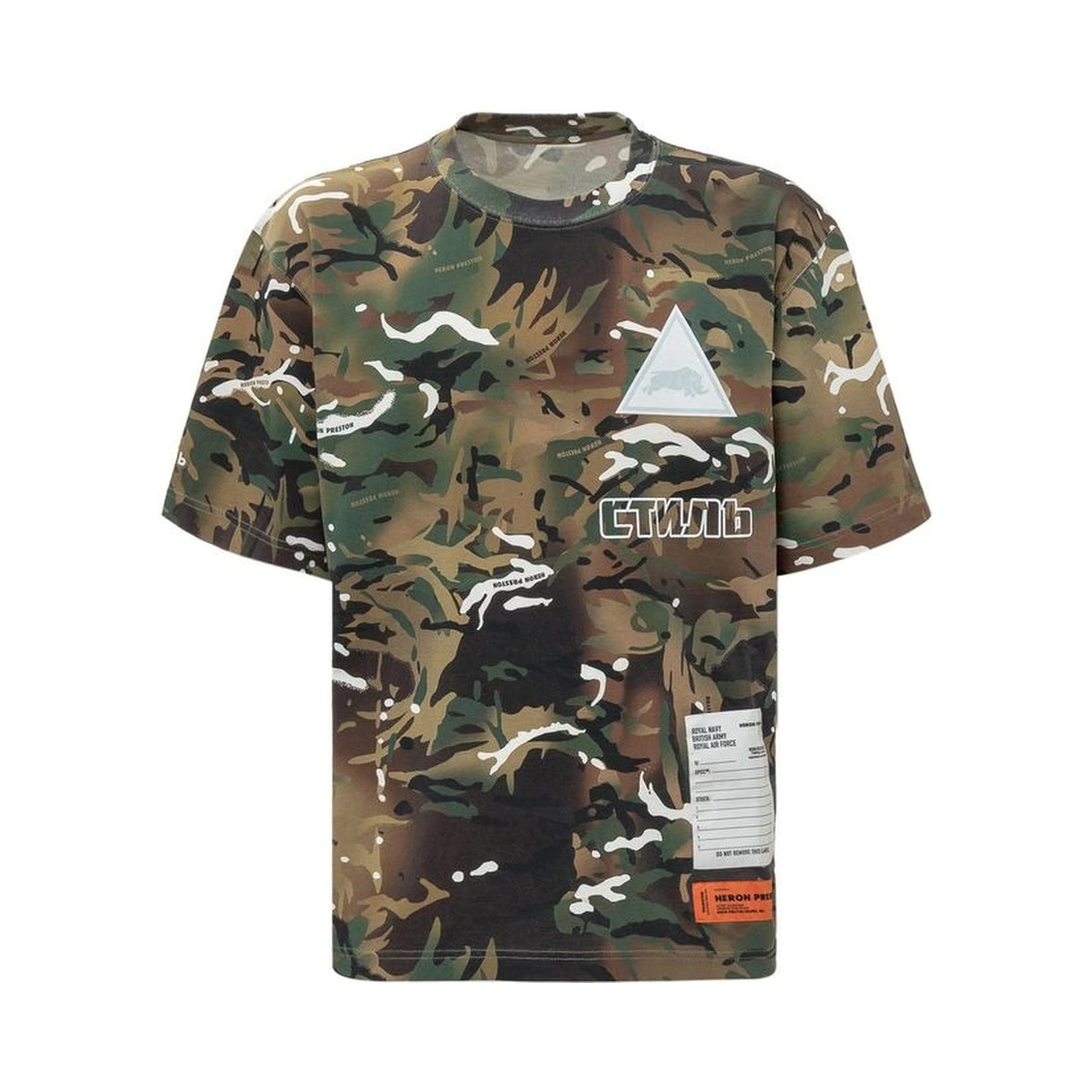 Bicolor Cotton T-Shirt