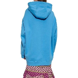 Blue Cotton Sweatshirt