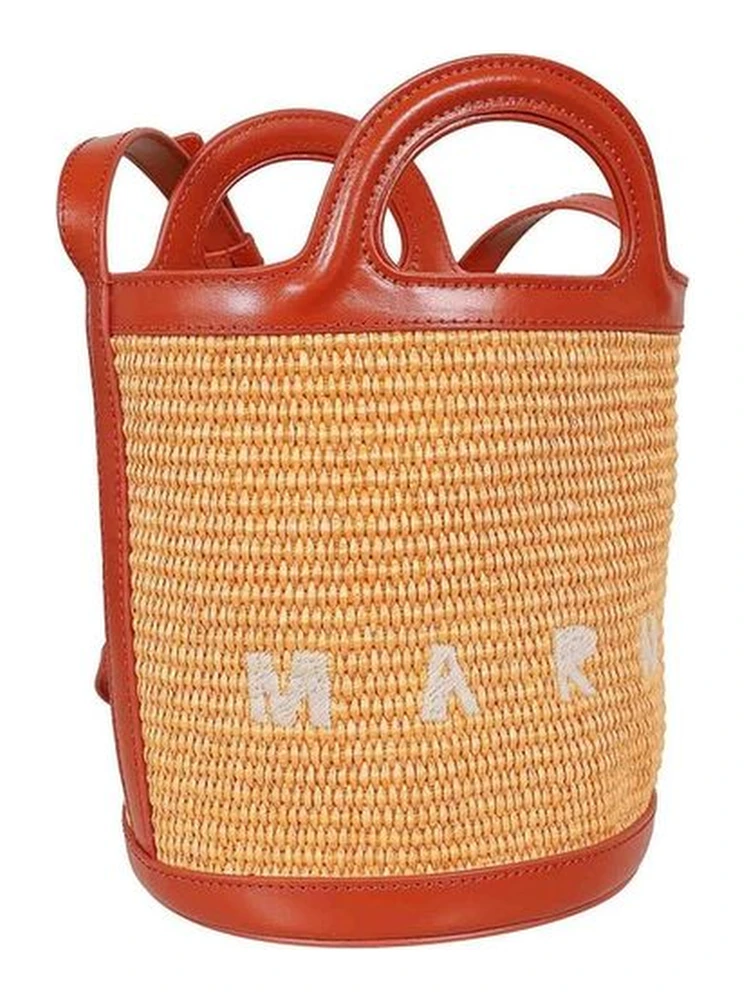 Orange Cotton Backet Bag alternative