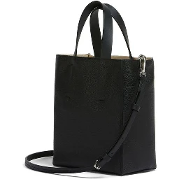 Black Calfskin Tote Bag