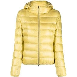 Bicolor Polyamide Full-Length Jacket