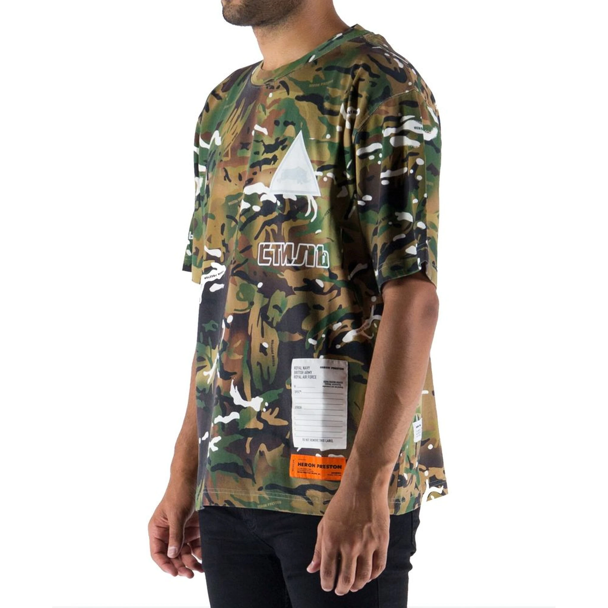 Bicolor Cotton T-Shirt