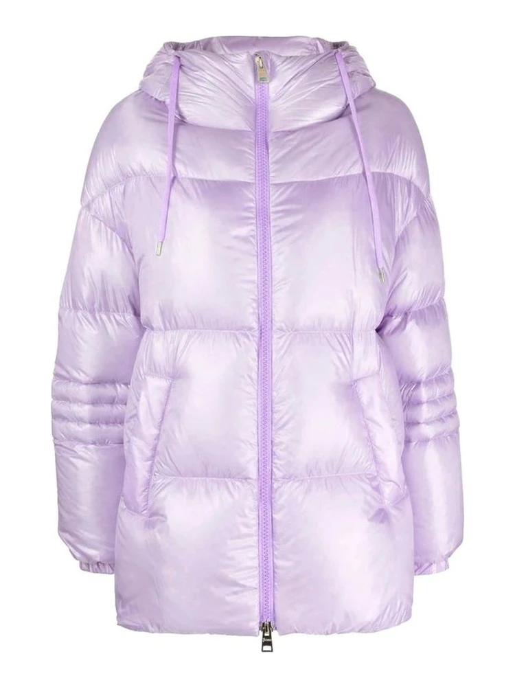 Multicolor Polyamide Full-Length Jacket