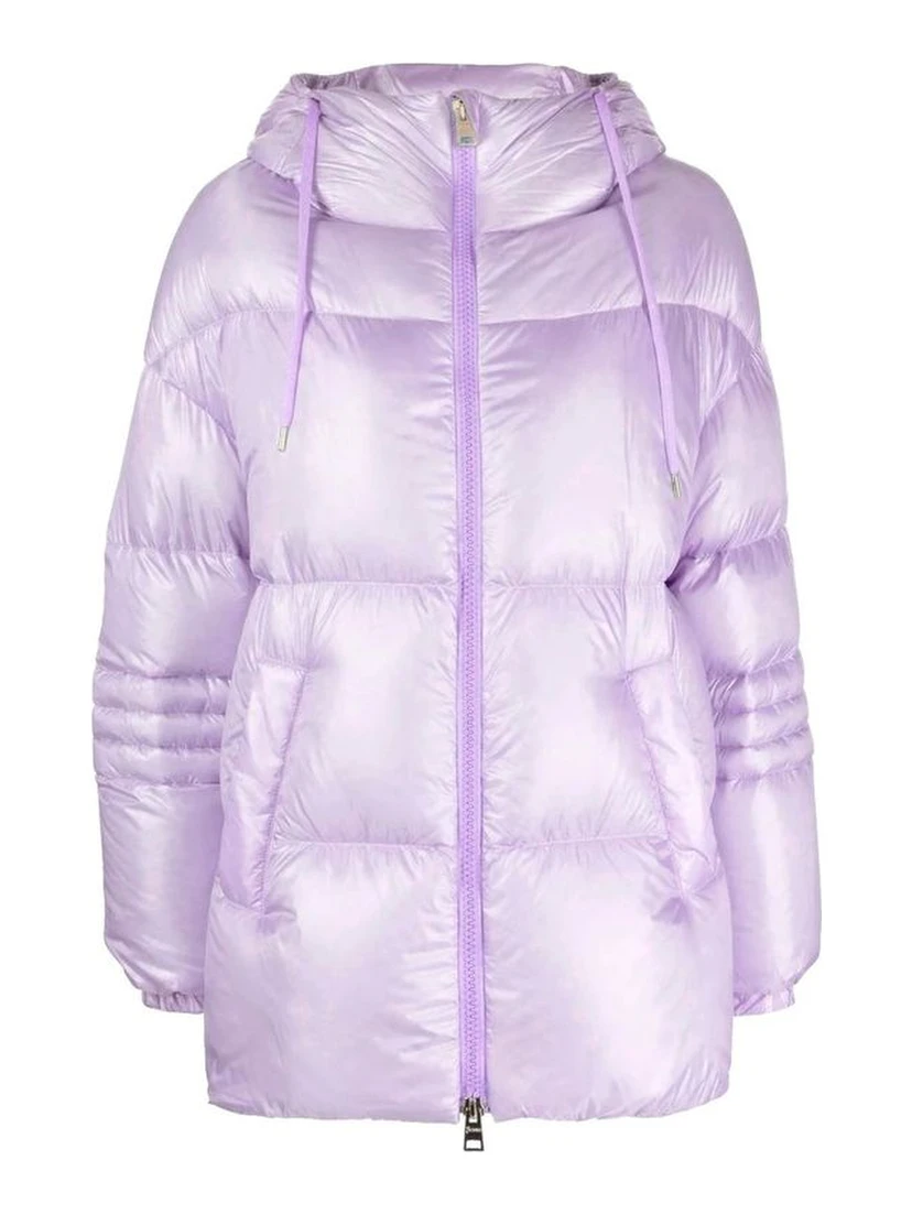 Multicolor Polyamide Full-Length Jacket