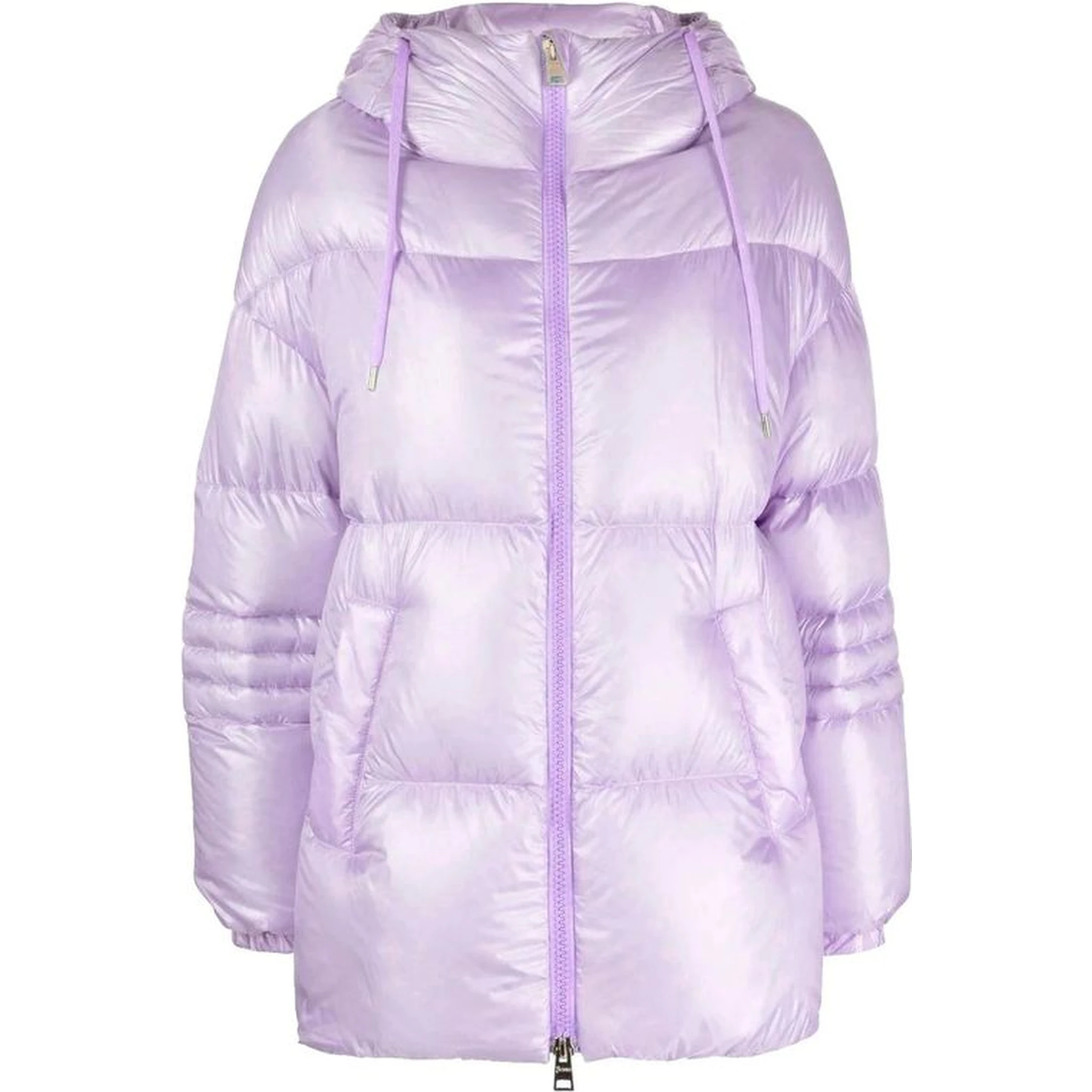Multicolor Polyamide Full-Length Jacket
