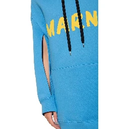 Blue Cotton Sweatshirt