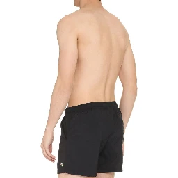 Black Polyamide Short And Mini Shorts