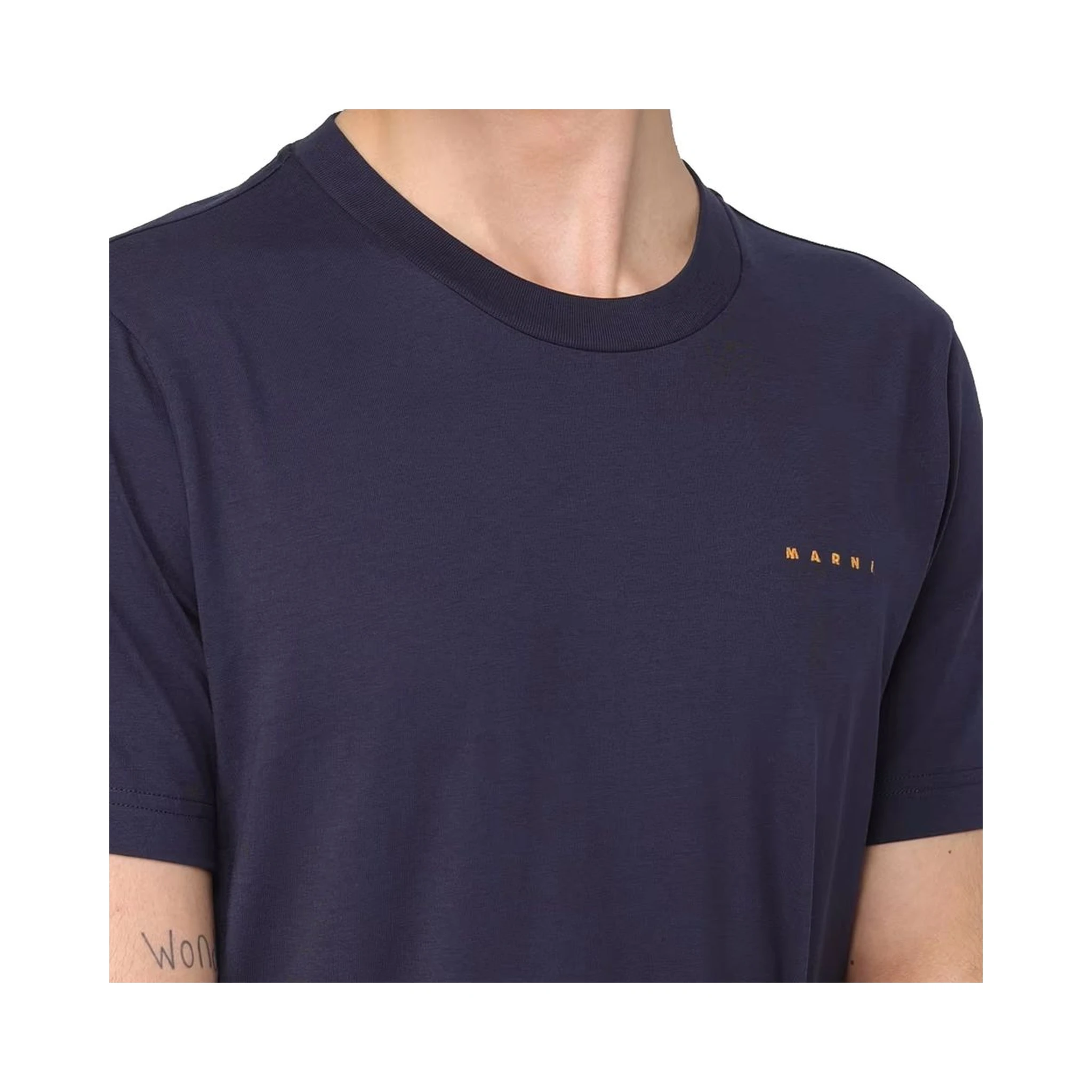 Black Cotton T-Shirt