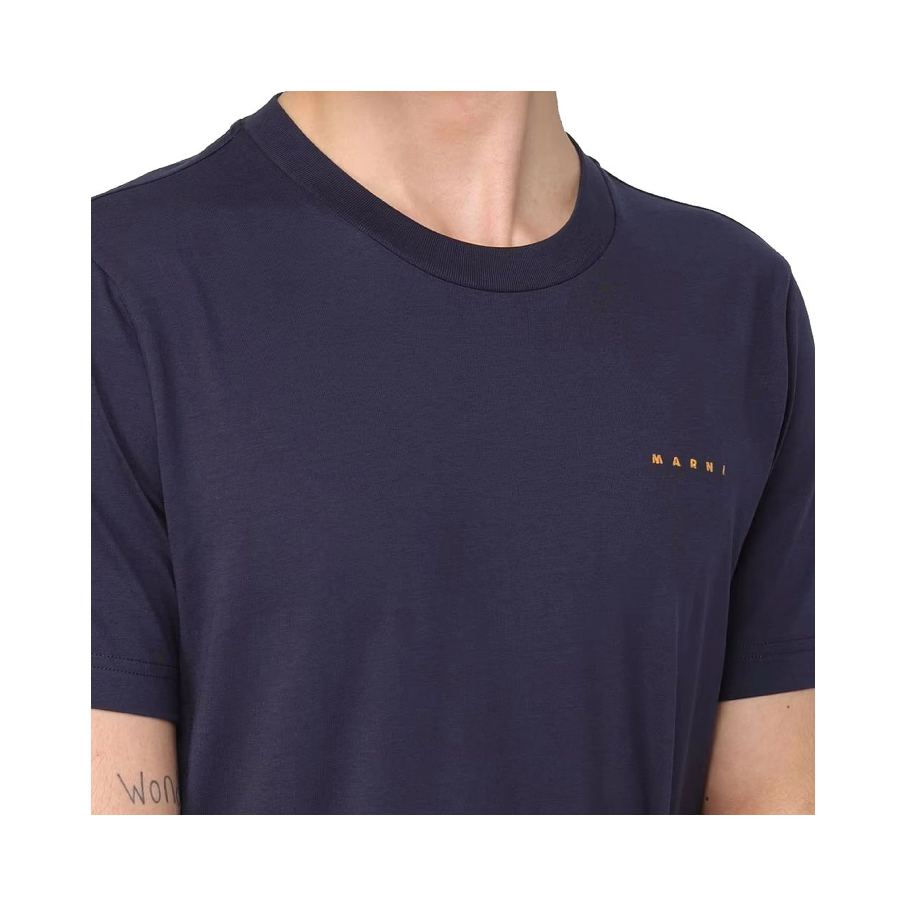 Black Cotton T-Shirt