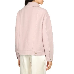 Multicolor Polyamide Biker Jacket
