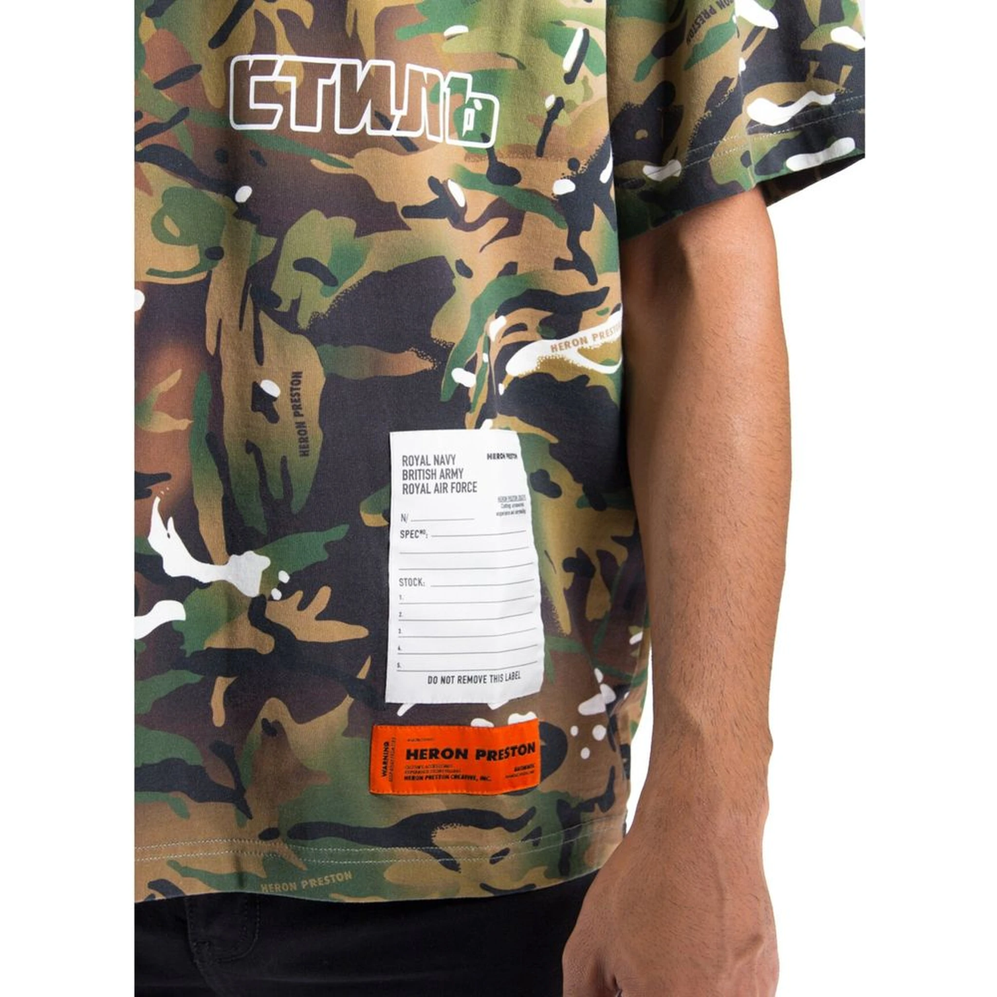 Bicolor Cotton T-Shirt