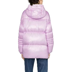 Multicolor Polyamide Full-Length Jacket