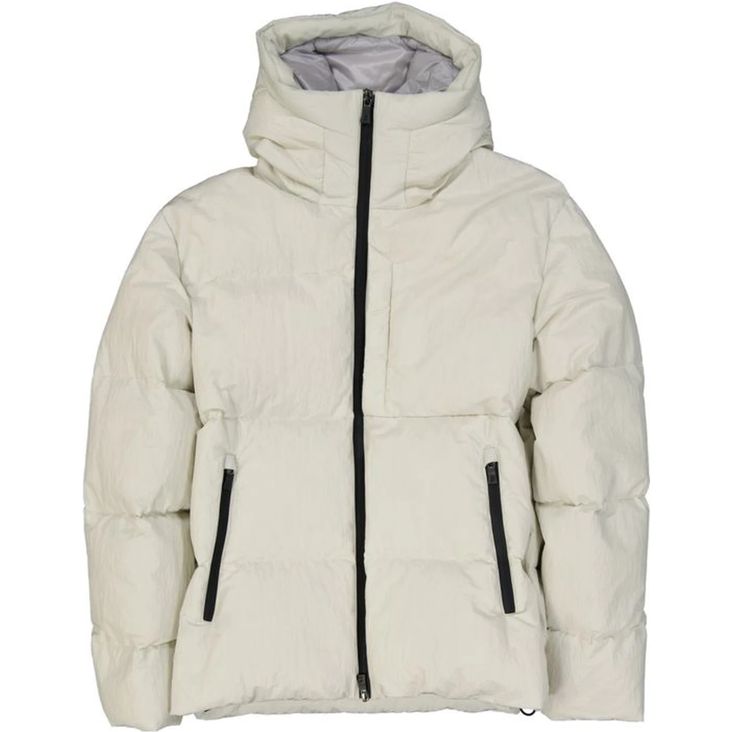 White Polyamide Shell Jacket