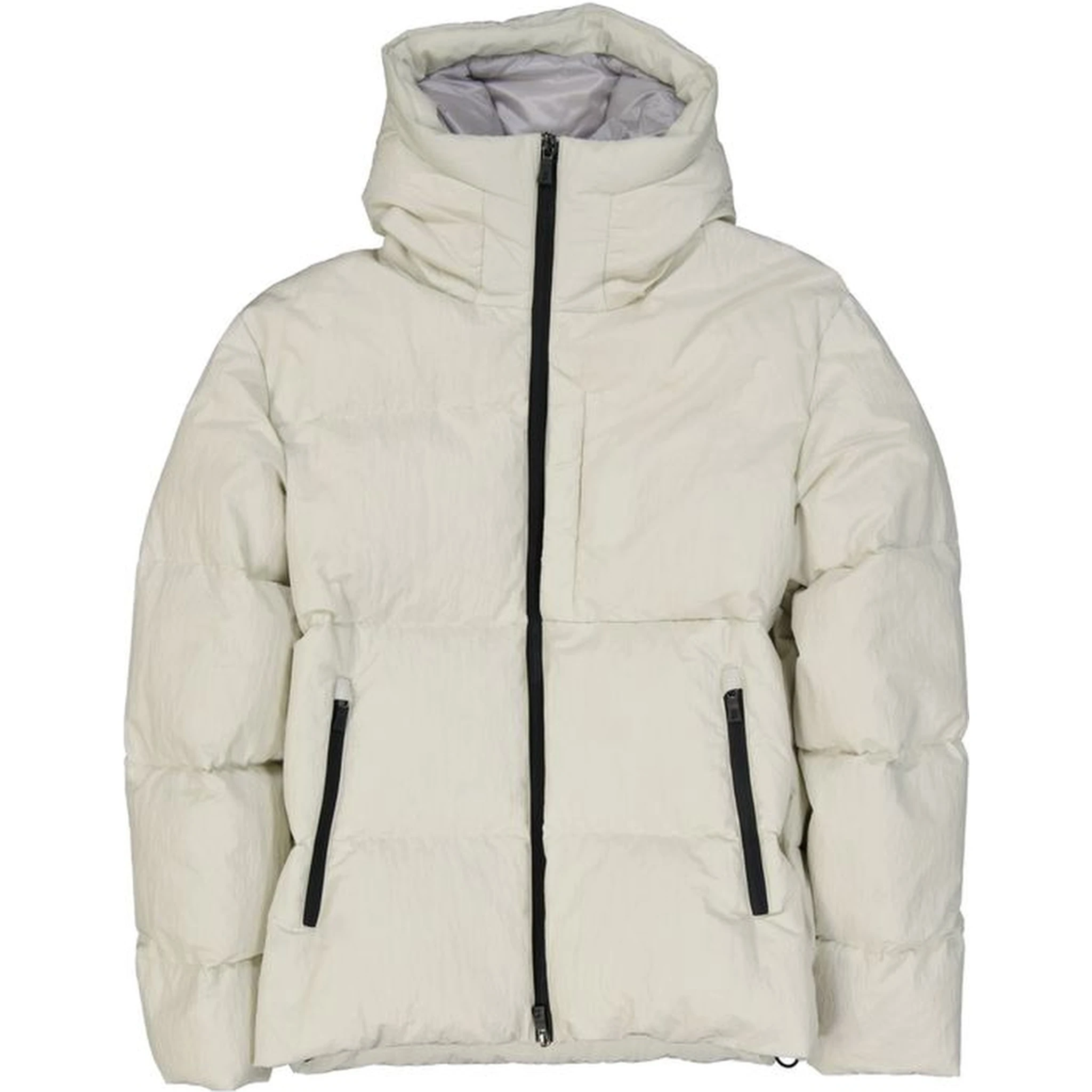 White Polyamide Shell Jacket