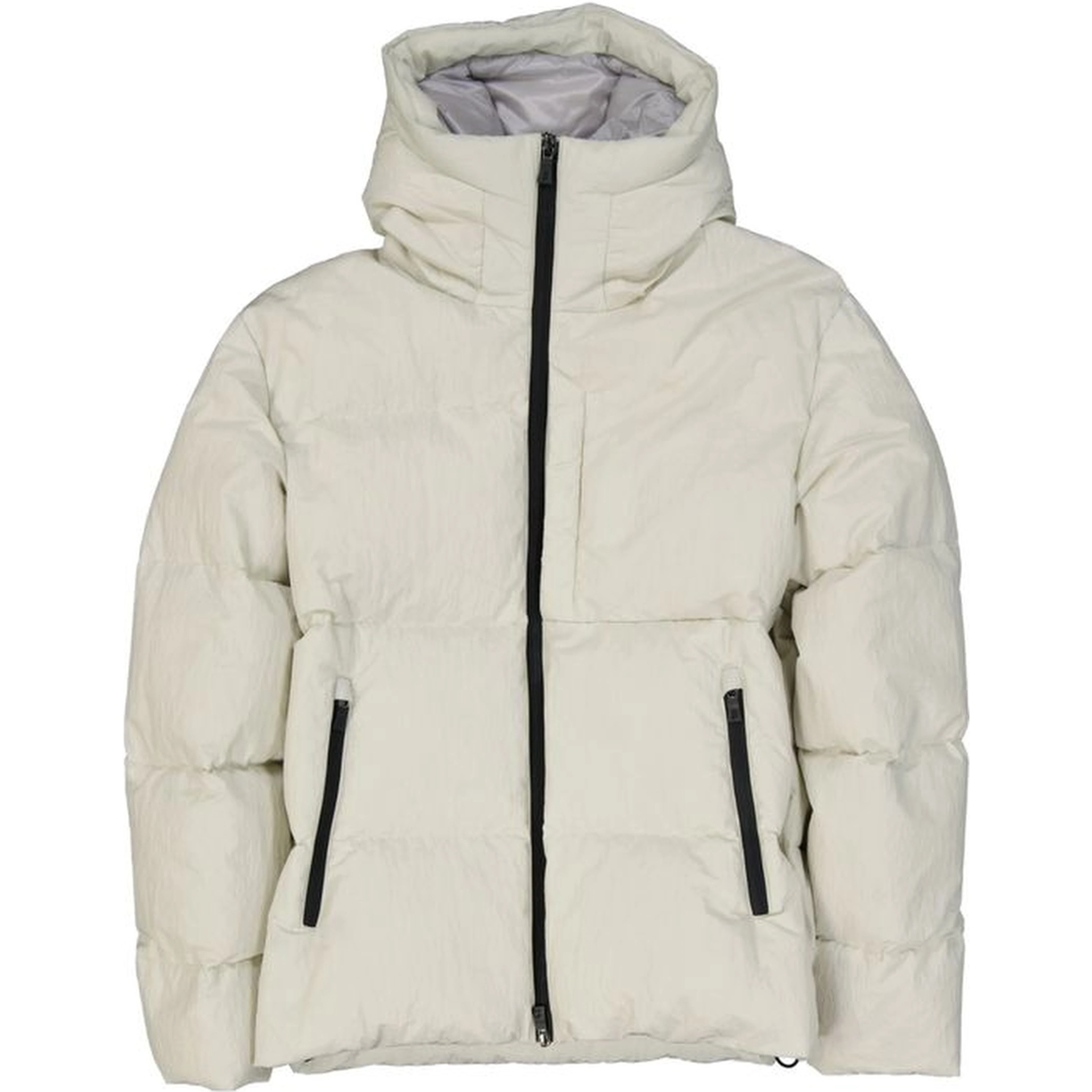White Polyamide Shell Jacket