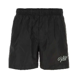 شورت سباحة أسود من البولياميد