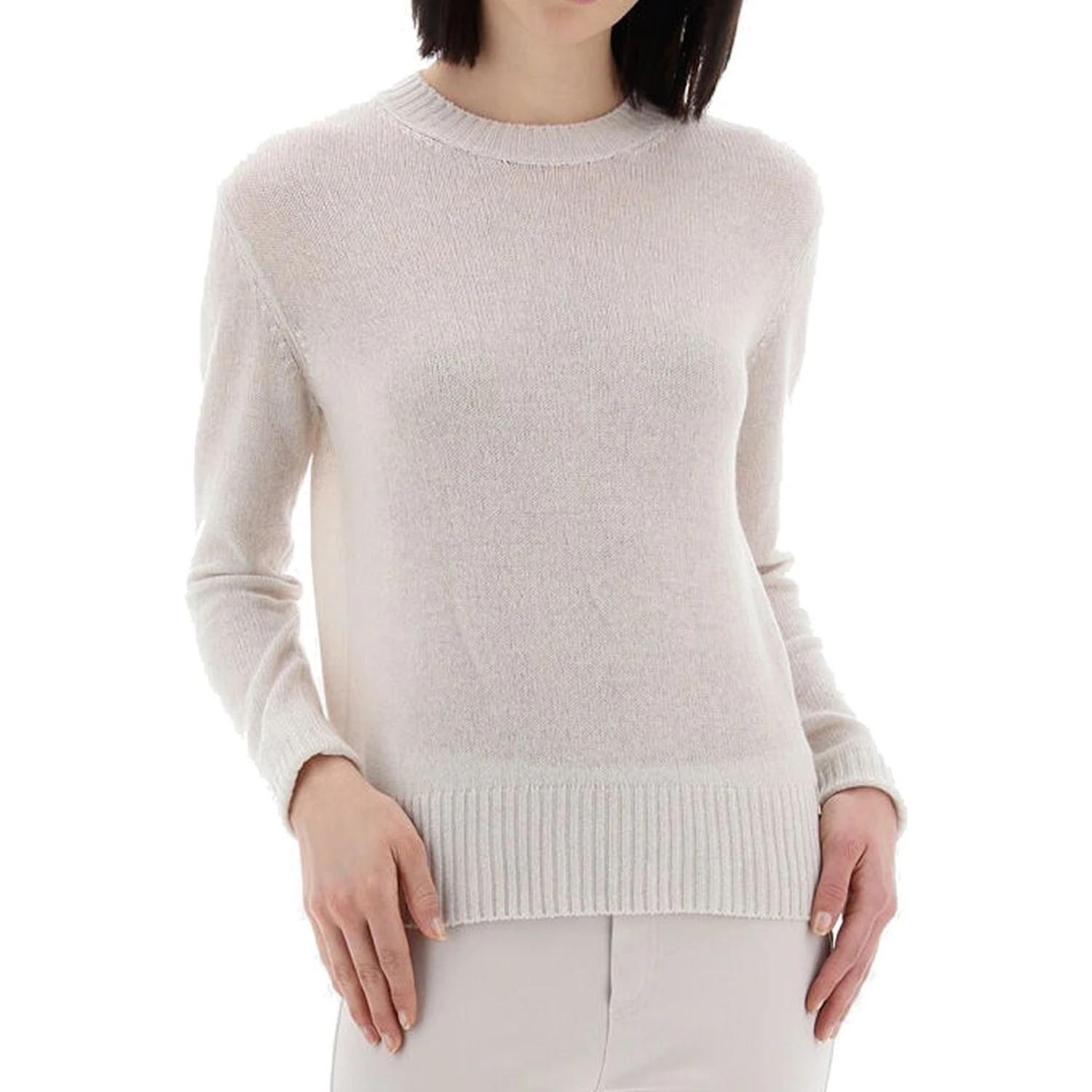 White Cashmere Cashmere Sweater