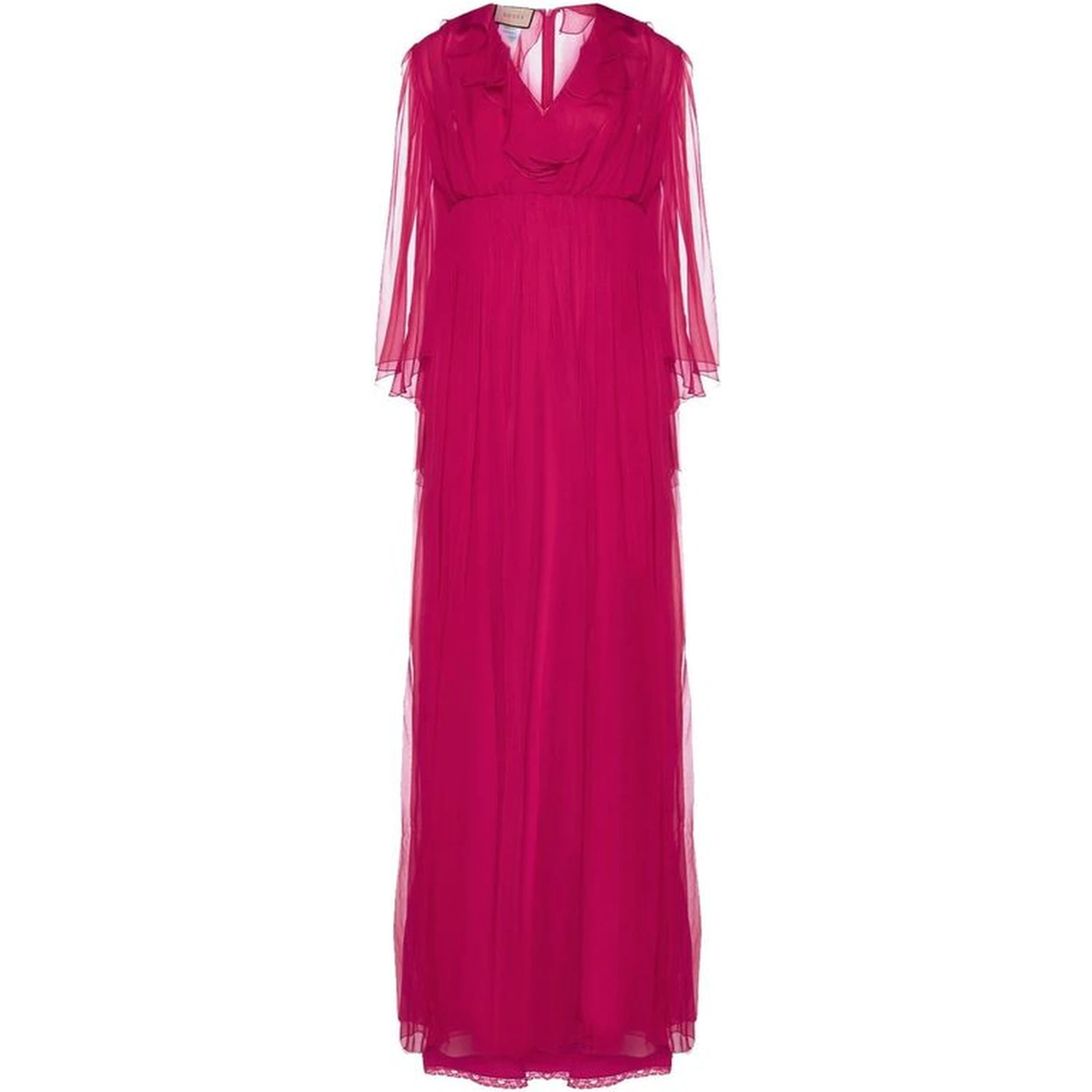 Multicolor Silk Casual Dress