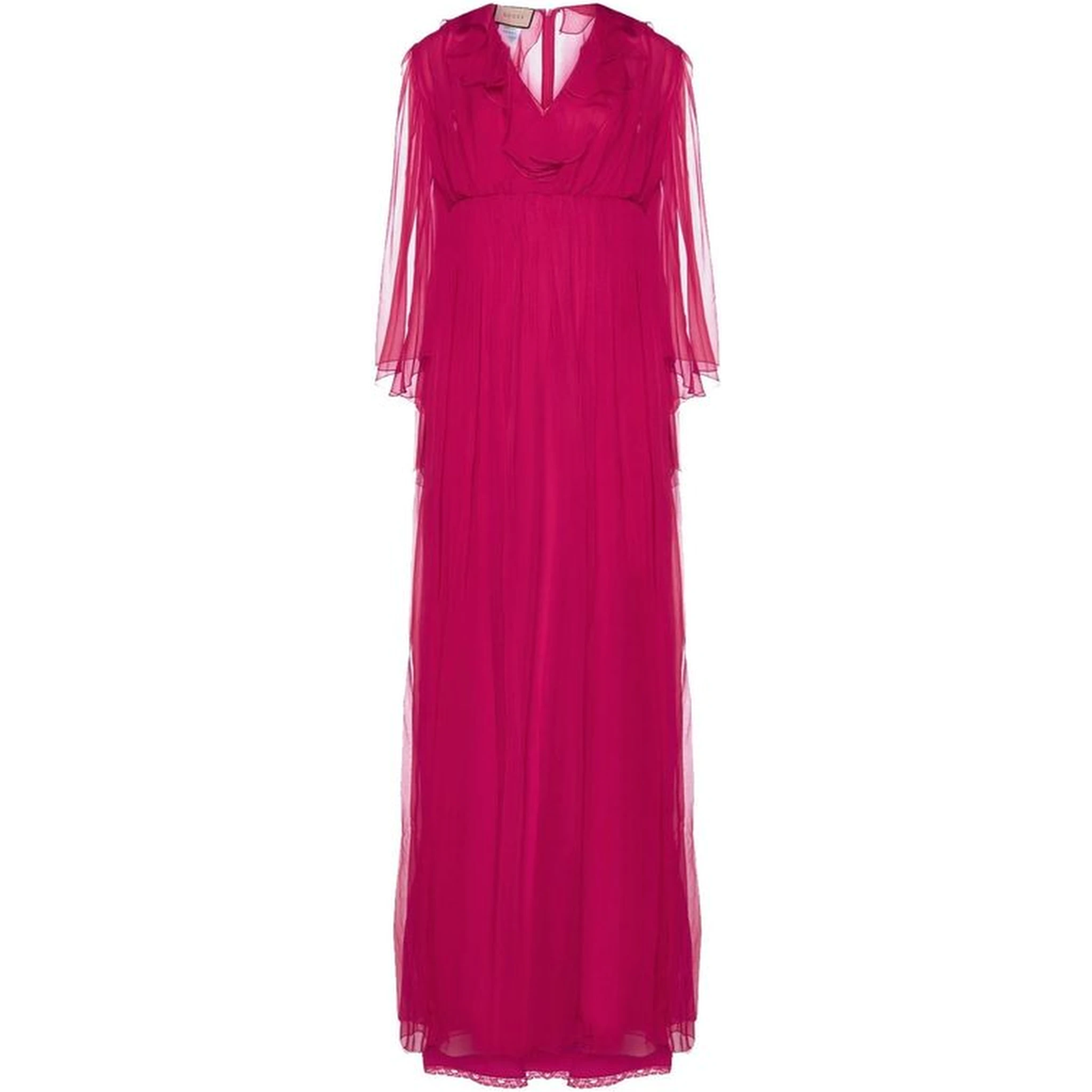 Multicolor Silk Casual Dress