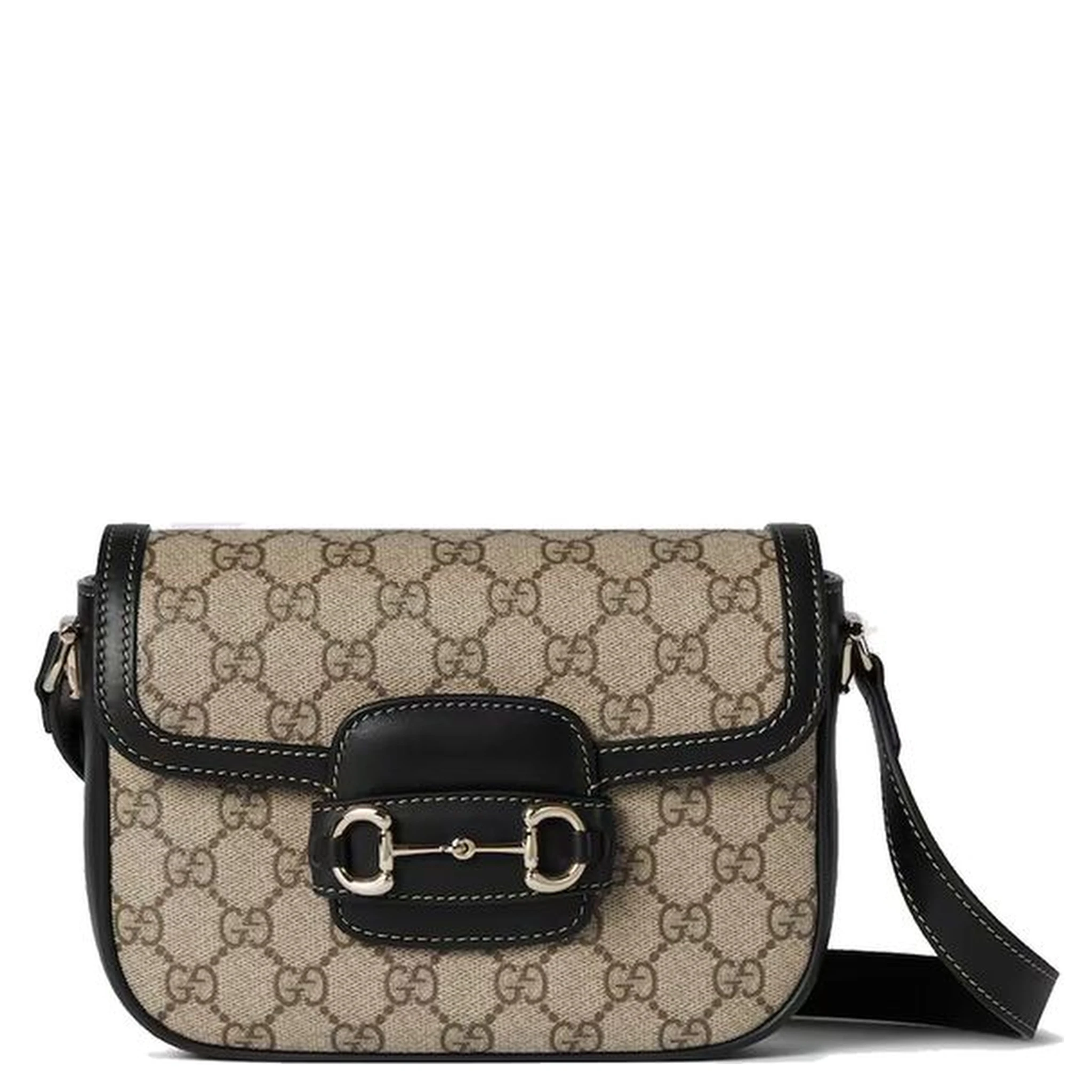 Beige Fabric Shoulder Bag