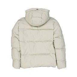 White Polyamide Shell Jacket