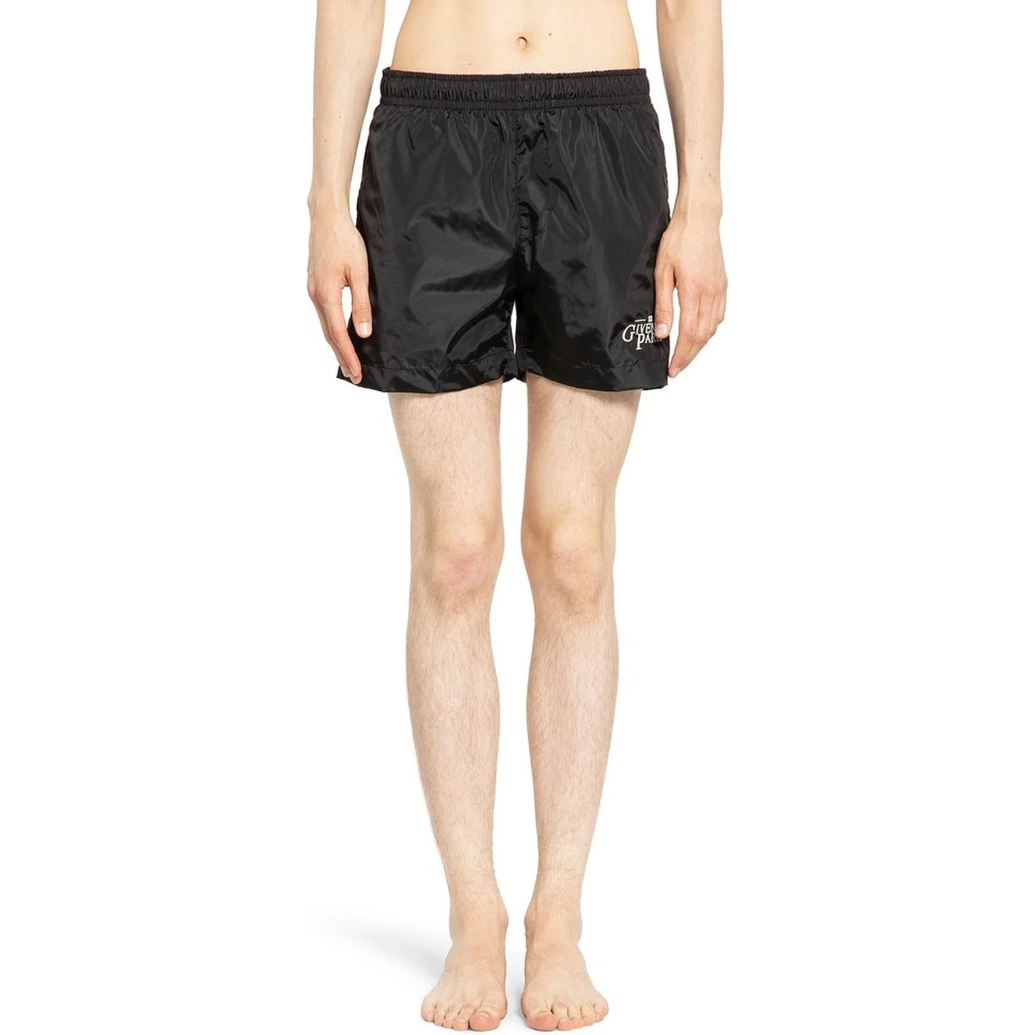 شورت سباحة أسود من البولياميد