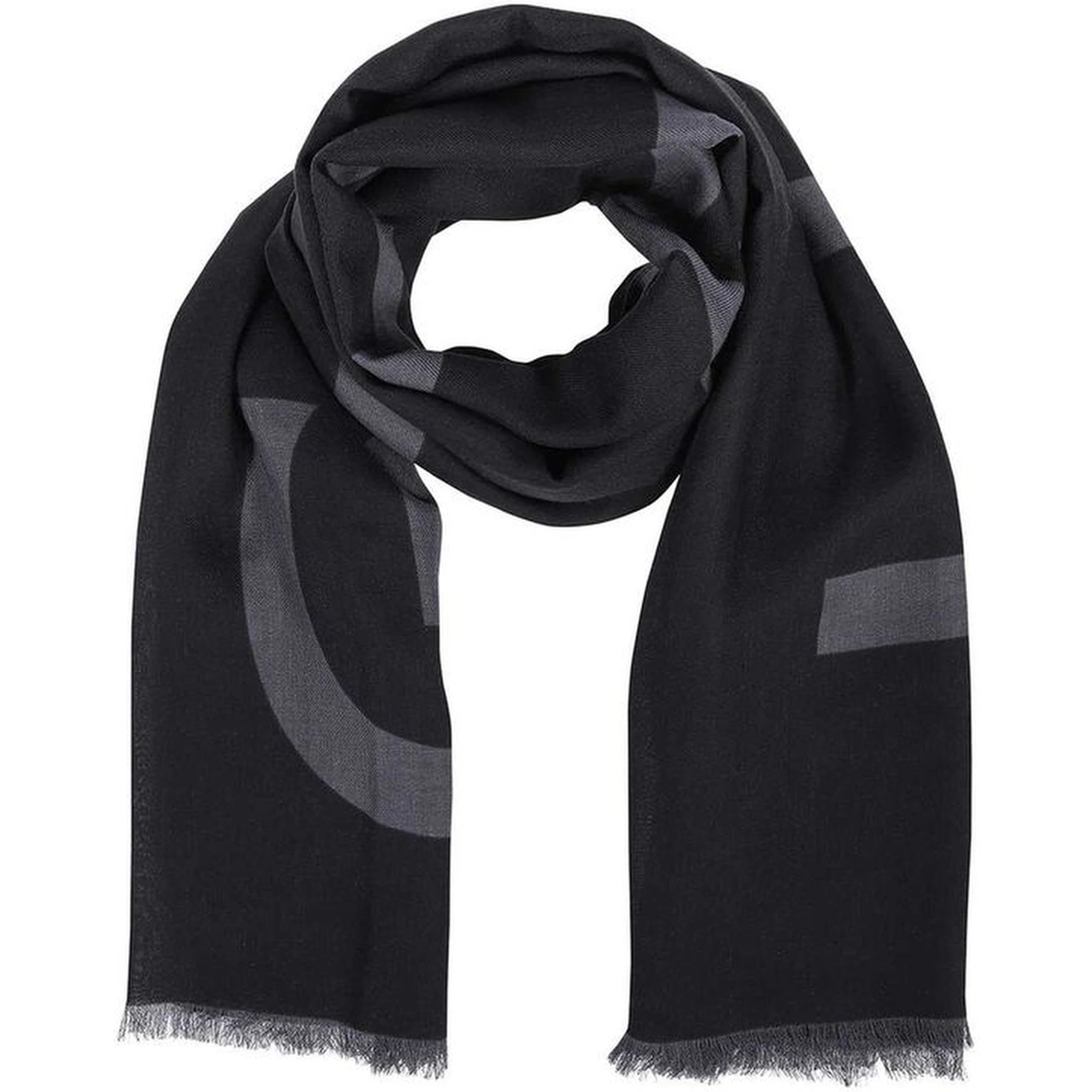 Black Cashmere Scarf