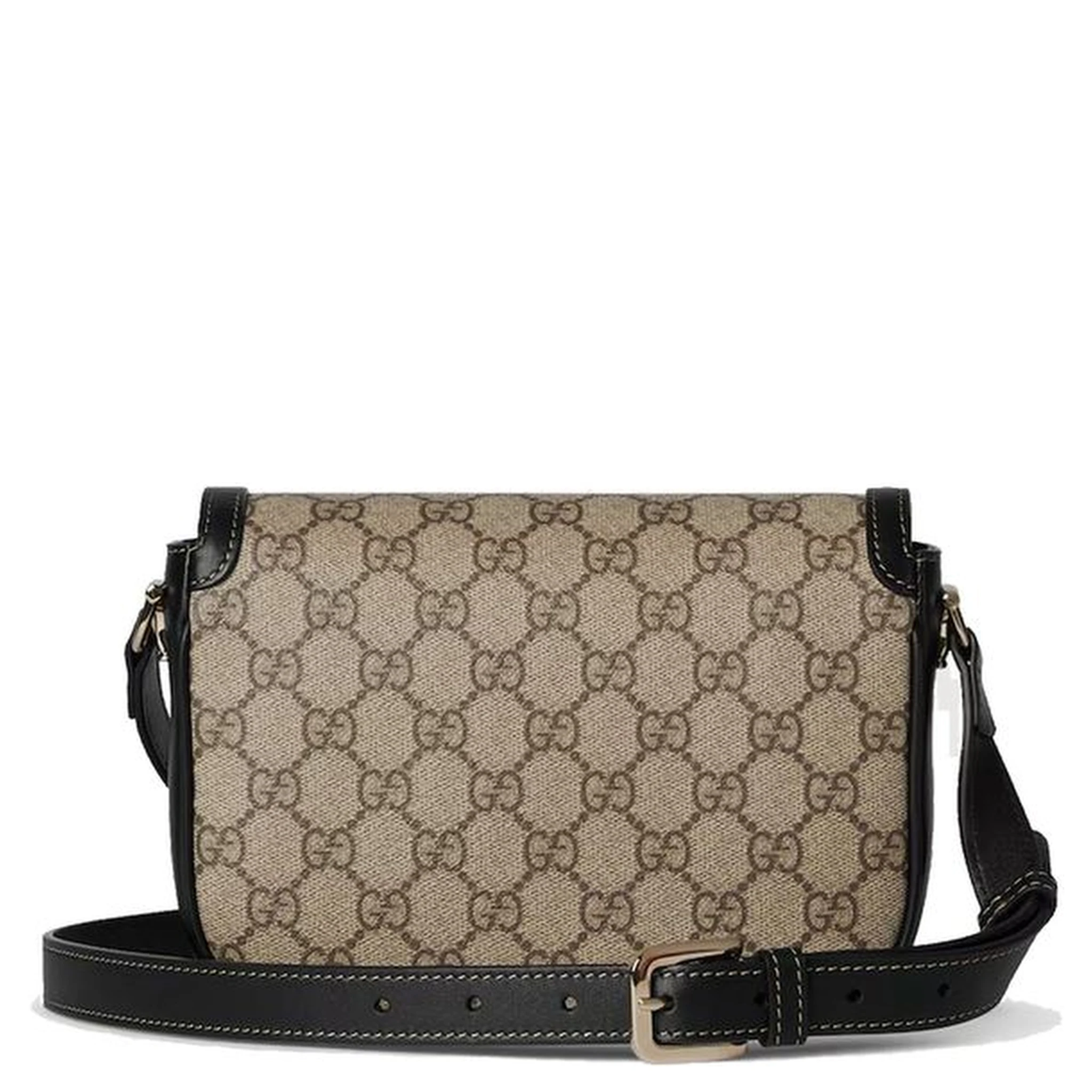 Beige Fabric Shoulder Bag