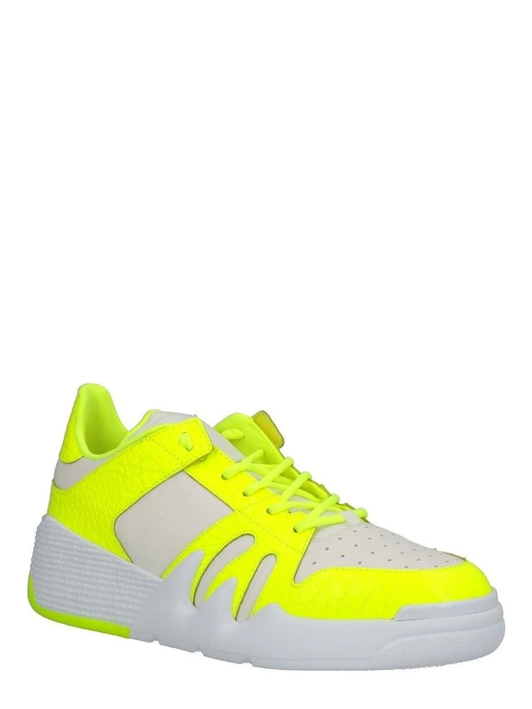 White Calfskin Athletic Sneakers alternative