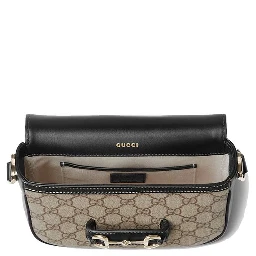 Beige Fabric Shoulder Bag