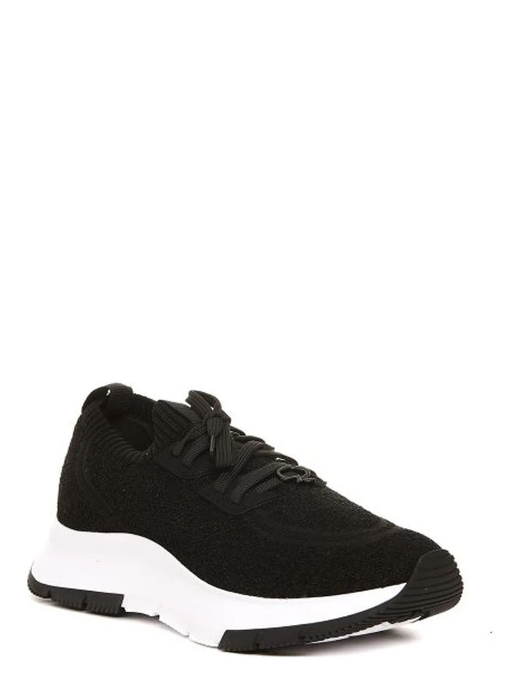 Black Fabric Athletic Sneakers alternative