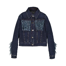 Blue Cotton Denim Jacket