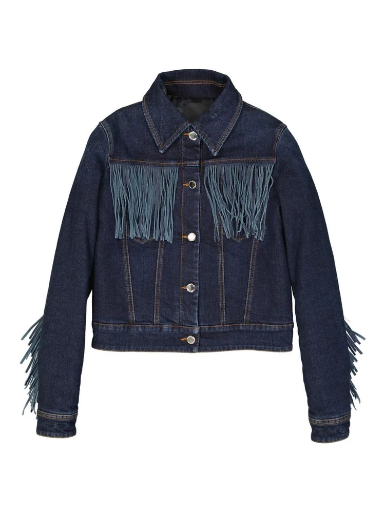 Blue Cotton Denim Jacket