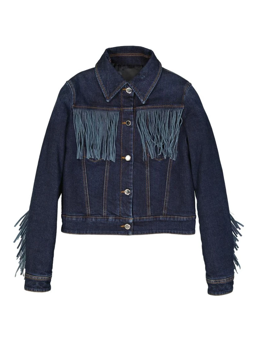 Blue Cotton Denim Jacket