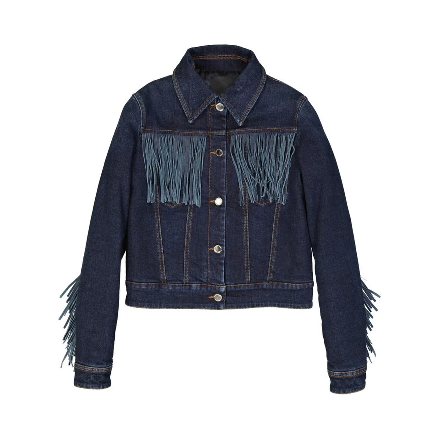 Blue Cotton Denim Jacket