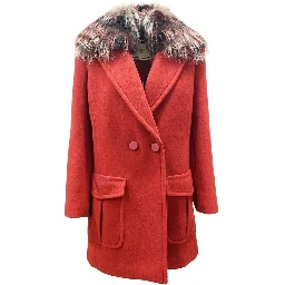 Multicolor Virgin Wool Coat