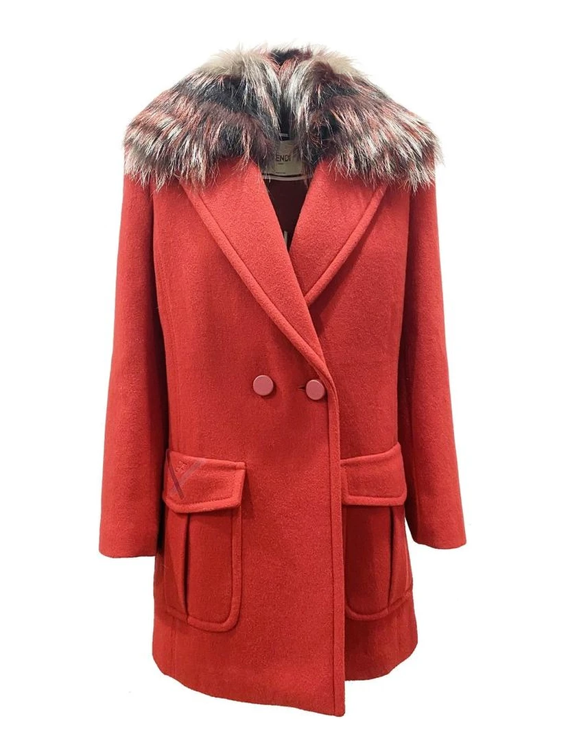 Multicolor Virgin Wool Coat