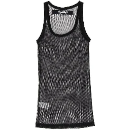 Black Cotton Tank Tops