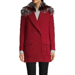 Multicolor Virgin Wool Coat