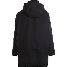 Black Nylon Shell Jacket