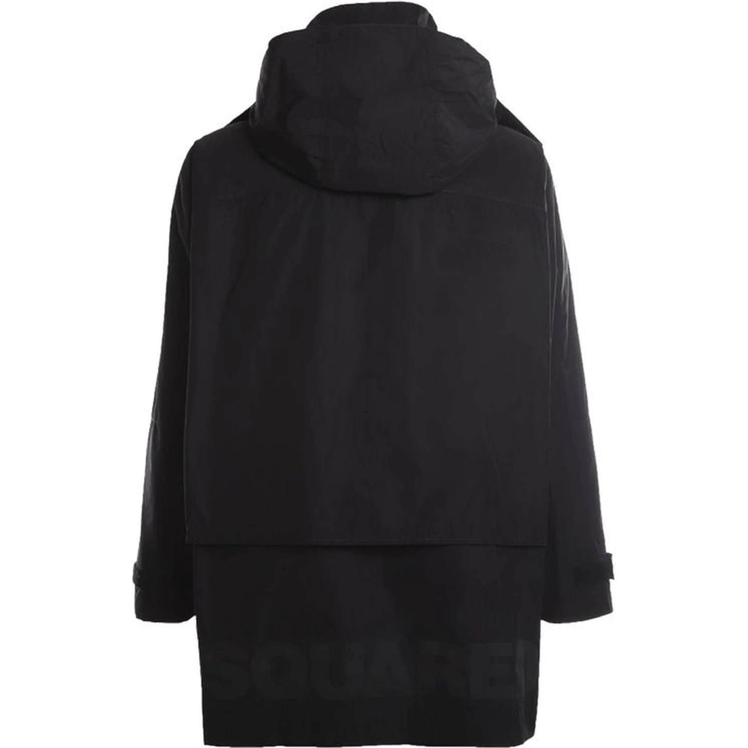 Black Nylon Shell Jacket