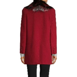 Multicolor Virgin Wool Coat