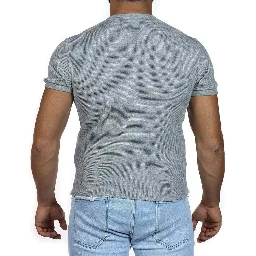 Gray Cotton T-Shirt