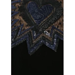 Black Viscose Cocktail Dress