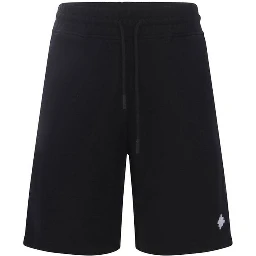 Black Cotton Shorts