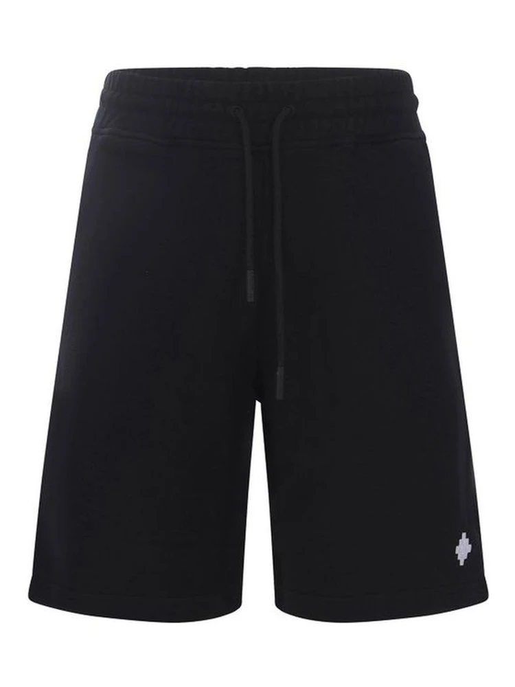 Black Cotton Shorts