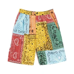 Bicolor Polyamide Shorts